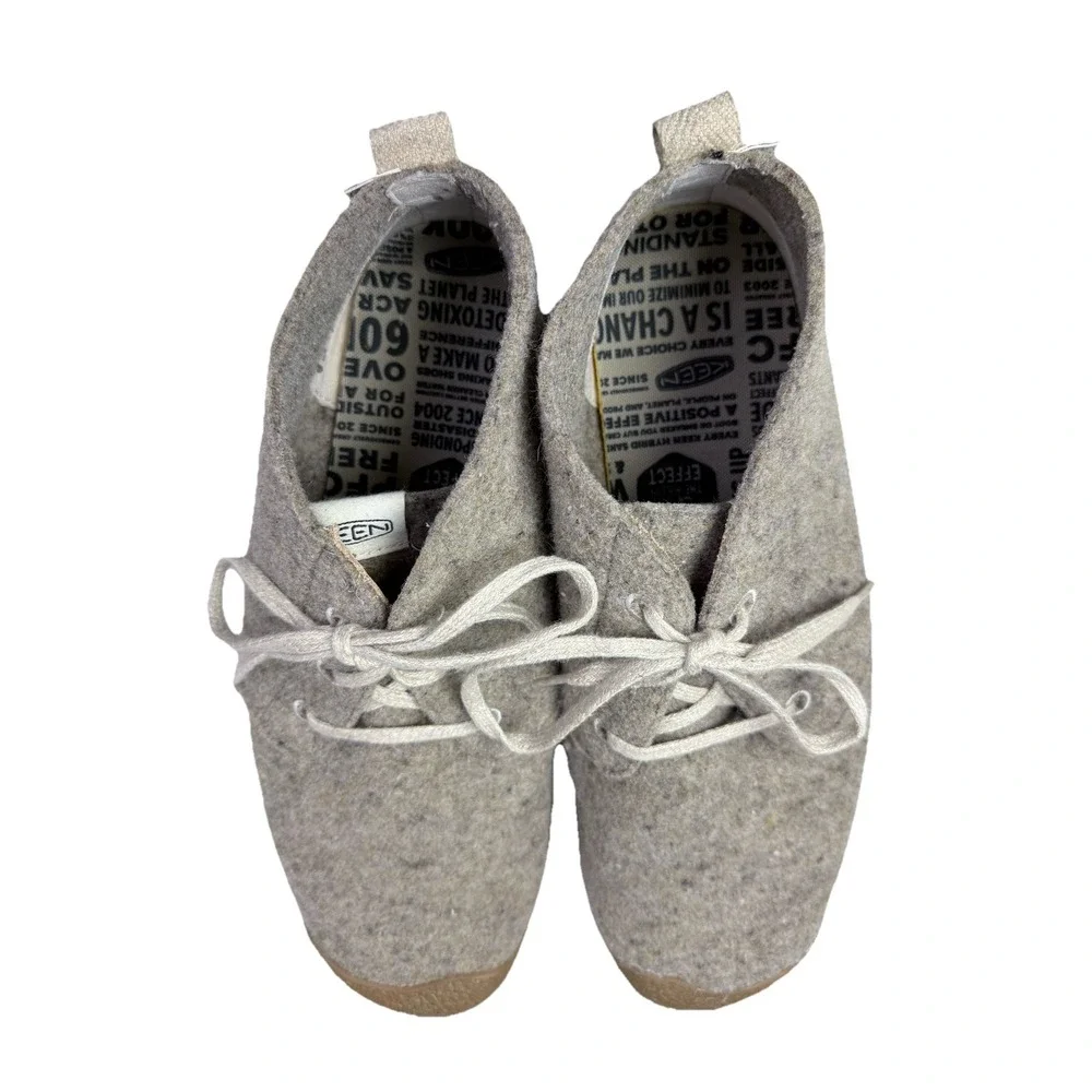 KEEN Mosey Chukka Mens' Shoes Sz 13 1026806 Taupe Felt/Birch 1o